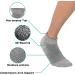 Vital Salveo Soft Non-Binding Diabetic Ankle Socks - Seamless Circulation Support (1 Pair) - Buy Online on GoSupps.com