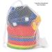 Champion Sports Mesh Equipment Bag 12x18 Black - Durable and Lightweight - Buy Online on GoSupps.com