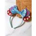 Stitch Mouse Ears Headband & Hair Bow Set for Women, Girls, Toddlers | Lilo Inspired Accessories for Halloween, Christmas, Cosplay - Buy Online on GoSupps.com