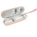 Procase electrical toothbrush travel case toothbrush holder hard case compatible for oral-b per 1000 8000/ Philips Sonicare 5100 6100 and other toothbrush bag for accessories (only bag) Rosegold