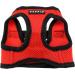 Puppia Dog Harness for Small & Medium Dogs - Soft Vest in Multiple Colors | Puppy Dishes & Anti-Tip Tableware - XS Red - Buy Online on GoSupps.com