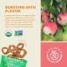 Peeled Snacks Organic Dried Apple Fruit 2.8 oz (Pack of 12) - Healthy Vegan On-the-Go Snacks - Buy Online on GoSupps.com