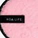 Koa Life Facial Puff | Reusable Microfiber Exfoliator Scrubber for Sensitive Skin | Washable Pink Face Sponge to Purify & Remove Makeup - Buy Online on GoSupps.com