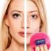 Labeaut Slimming Pads - Washable Microfiber Makeup Remover & Facial Cleaning Pads (6 Pack 9 cm) - Eco-Friendly Dark Blue & Pink - Buy Online on GoSupps.com