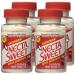 Necta Sweet Saccharin Tablets 1/4 Grain 1000 Tablet Bottle x 4 - Bulk Pack for Sweetening Needs - Buy Online on GoSupps.com