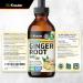 BIO KRAUTER Ginger Root - Liquid Drops Ginger Extract 655 mg per Serving 4 Fl.Oz 56-Day Supply - Pure Vegan Zingiber Officinale for Digestive Support & Daily Wellness - Alcohol & Sugar Free 4 Fl Oz (Pack of 1) - Buy Online on GoSupps.com