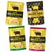 SERIOUS PIG - Crunchy Snacking Cheese Snacks Keto Friendly High Protein Low Carb Gluten Free Vegetarian Pub Snacks Made from 100% Real Italian Cheese (Variety) (12 x 24g) Variety 12 Count (Pack of 1)