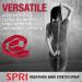 SPRI Stretch Strap with Loop Handles - Red Elastic Resistance Band for Full Body Stretching & Workout Assistance - Buy Online on GoSupps.com
