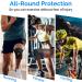 Knee Brace with Side Stabilizers & Gel Pads for Knee Pain Relief - Men and Women - Buy Online on GoSupps.com