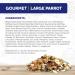 Hagen B2821 Gourmet Parrot Mix 1.8 Kg 4-Pound - Buy Online on GoSupps.com