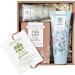 Heathcote & Ivory In The Garden Wellness Gift & Care Hamper | 100ml Body Cream 50ml Body Wash & 200g Bath Salts | Cruelty Free & Vegan Friendly - Buy Online on GoSupps.com