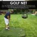 Golf Chipping Net with 3 Targets - Portable Backyard Practice Swing Game and Golfing Accessories in Black - Buy Online on GoSupps.com
