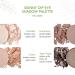Honeybee Gardens Skinny Dip Eye Shadow Palette | 4 Highly Pigmented Vegan Shades | Long-Lasting Clean & Cruelty-Free Makeup - Buy Online on GoSupps.com