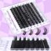 JIMIRE Individual Eyelash Extension Kit | DIY Lash Extension Kit 96Pcs | D Curl Fluffy Volume Cluster Eyelashes | Includes Bond Seal and Remover | 12-14-16-18MM | 96Pcs Fluffy Clusters - Buy Online on GoSupps.com