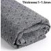Pllieay 72x40 Inch Non Slip Plum Blossom Rug Backing Fabric with Tufting Gun Cushion - Gray - Buy Online on GoSupps.com