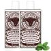Stagger Tea Tree Conditioner For Dandruff Sensitive Itchy Dry Scalp Hair Growth - Hair Mask with Pure Tea Tree Oil & Peppermint Oil - Mens Hair Product Invigorating Sulfate-Free Cleanser 10.1 Oz (Pack of 2)