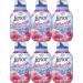Lenor Outdoorable Fabric Conditioner 33Washes 462ml Laundry Softener with Ultra Concentrated Freshness Pink Blossom Fragrance Pack of 6
