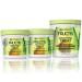 Garnier Fructis Hair Care Smoothing Hair Mask Treatment with Avocado Extract, Vegan, Paraben and Silicone-Free, (amount) Avocado Extract 3 Piece Assortment