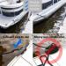 Bungee Dock Line 2-Pack - 4ft Premium Mooring Ropes for Boats & Kayaks | Adjustable Non-Jerk Ties | Great Docking Accessories | Boating Gifts for Men | Free E-Book by Domabri (Black) - Buy Online on GoSupps.com
