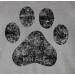 Shirtracer Men's T-Shirt - High Five Dog Paw Gift for Dog Owners - 5XL Grey Mottled - Large Sizes Available - Buy Online on GoSupps.com