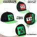 Minecraft Hat for Children | Black Pixelated Green Grid Cap with Logo | Perfect Accessories for Boys Ages 3+ - Buy Online on GoSupps.com