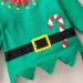 LIKPOJA Newborn Baby First Christmas Elf Outfit | Santa Costume with Elf Hat for Baby Boys & Girls 9-12 Months | Green Elf Romper - Buy Online on GoSupps.com