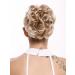 WIG ME UP Q0147-27T613 Hairpiece Bun - Voluminous Blonde Mix Braid Curls with Butterfly Clip for International Shipping - Buy Online on GoSupps.com