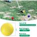 16-Pcs Colored Foam Practice Golf Balls for Indoor & Outdoor Use - Realistic Feel, Limited Flight - Perfect for Backyard, Kids - Includes Resealable Bag - 4 Colors - Buy Online on GoSupps.com
