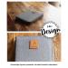 Ehrenkind Maternity Pass Cover | Mother-Child Pass Cover | U-Booklet Bag | Vaccination Record Cover in Gray - Shop Now for International Shipping! - Buy Online on GoSupps.com