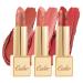 Oulac Metallic Orange Lipstick Set for Women High Payoff Lipcolor with Moisturizing Formula  Vegan & Cruelty-Free  Full-Coverage Lip Color 4.3g X 3PCS 3PCS Orange Lipsticks