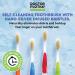 Dr. Plotkas Extra Soft Flossing Toothbrush | Mouthwatchers | Ultra Clean Nano Brush for Sensitive Teeth | Red - Buy Online on GoSupps.com