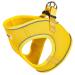 Bunty Medium Dog Harness & Puppy Harness - Durable Lightweight Design Breathable Comfy Padded Reflective Trim - Anti Pull Dog Harness Medium Lead Attachment Easy Fit - Yellow Medium Yellow
