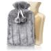 Mouji Premium hot bottle with warm cover fluffy 2l |Thermophor |Heat bottles warm bottle |Heat bottles bed bottle for adults heat bag |Hot Water Bag Hot Water Bottle