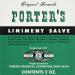 Porter's Liniment Salve 2oz - Soothing Relief (1 Pack) - Buy Online on GoSupps.com