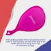 BarberMate Teardrop Mirror - Professional Hand Mirror for Salons & Barbershops in Pink - Buy Online on GoSupps.com