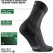 DANISH ENDURANCE 3 Pack Merino Wool Hiking Socks - Black Large for Men, Women & Kids - Buy Online on GoSupps.com