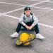 New Bounce Pogo Ball for Kids - Trick Board for Girls and Boys - Balance Bounce Ball (Grey) - Buy Online on GoSupps.com