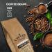 COFFEE CRUISE Santos Coffee Beans 1 kg - Medium Roast - Aromatic Caramels - For all Coffee Machines - 100% Arabica - Buy Online on GoSupps.com