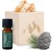Alps Heart Pin cubes Set - Swiss stone pine 10 ml natural clean from Austria - Zirbenholz cubes Bully fragrance scent wood for decorative ornamental diffuser gifts stone pine stone fan stone pine (mountain motif)