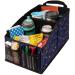 Lusso Gear Car Seat Organizer for Front or Backseat - Great for Adults & Kids Features 9 Storage Compartments for Toys Magazines Tissues Maps Books Documents Games & More (Planets)