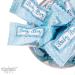Baby Boy Buttermints - 13 oz. Bag - Approximately 100 Individually Wrapped Mints - It's a Boy Baby Shower Candy  Baby Reveal Party Favors It's a Boy 13 Ounce (Pack of 1) - Buy Online on GoSupps.com