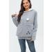 BOMBAXCEIBA Fleece Pet Carrier Hoodie Sweatshirt with Kangaroo Pocket - Medium Gray - Buy Online on GoSupps.com