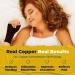 CopperJoint Wrist Compression Sleeve with Thumb Support - Ortho Guard for Wrist Pain Relief - Right Medium Size - Copper Infused Brace - Buy Online on GoSupps.com
