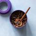 JusTea PURPLE RAIN | Loose Leaf Purple Tea | Tin with Hand Carved Tea Spoon | 40+ Cups (2.8oz) | Very Low Caffeine | Award-Winning | Fair Trade | Non-GMO Loose Leaf Tea Tin - Buy Online on GoSupps.com