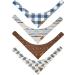 Remy+Roo Dog Bandanas 4 Pack - Ryan Set | Premium Durable Fabric | Adjustable Fit | Unique Shape | Large Size - Buy Online on GoSupps.com