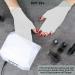 Tongyend UV Gloves for Gel Nails - Professional Fingerless Gloves for UV Nail Lamp Manicure Dryer and Outdoor Use (White) - Buy Online on GoSupps.com