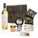 Enrique Rech - gift basket - Verdejo V&R Weißwein - cable tasting paste - salmon -gripped - chickpea mushroom - berbesal law Marisol - Sardensanos and Picos Artesanos - Present basket