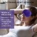 Ticlo's Moist Heat Therapy Compress Dry Eye Mask - Weighted Steam Mask for Blepharitis, Stye, MGD - Includes 15 Eyelid Scrub Wipes - Buy Online on GoSupps.com