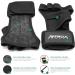 NetroxSports Training Gloves with Wrist Support - Bodybuilding Weight Lifting & Fitness Gloves for Men & Women - Optimal Wrist Protection in Schwarz L - Buy Online on GoSupps.com