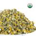 1lb USDA Certified Organic Chamomile Flowers Herbal Tea - U.S. Wellness - BPA Free Resealable Bag - Buy Online on GoSupps.com